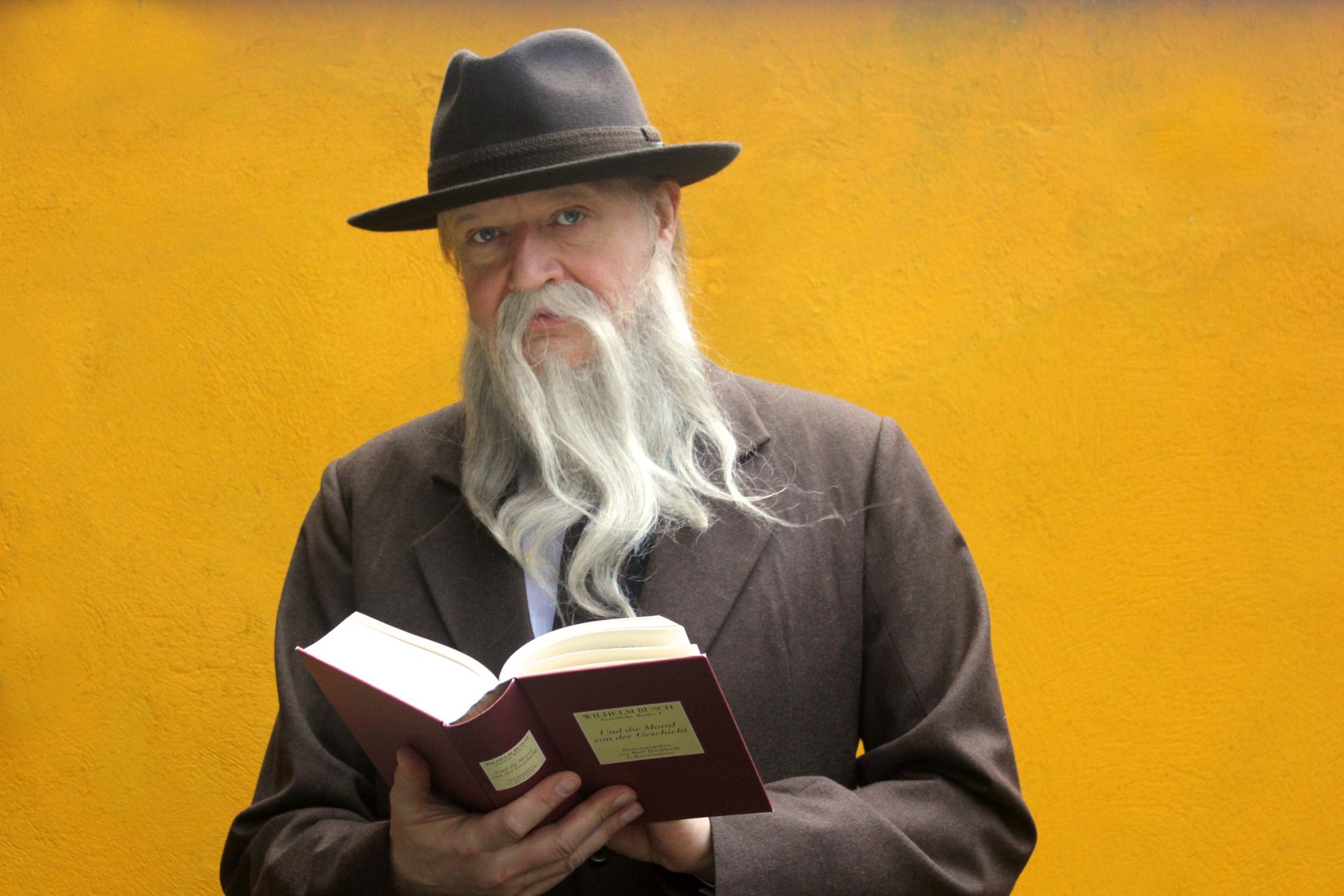 Rainer Künnecke ist Wilhelm Busch